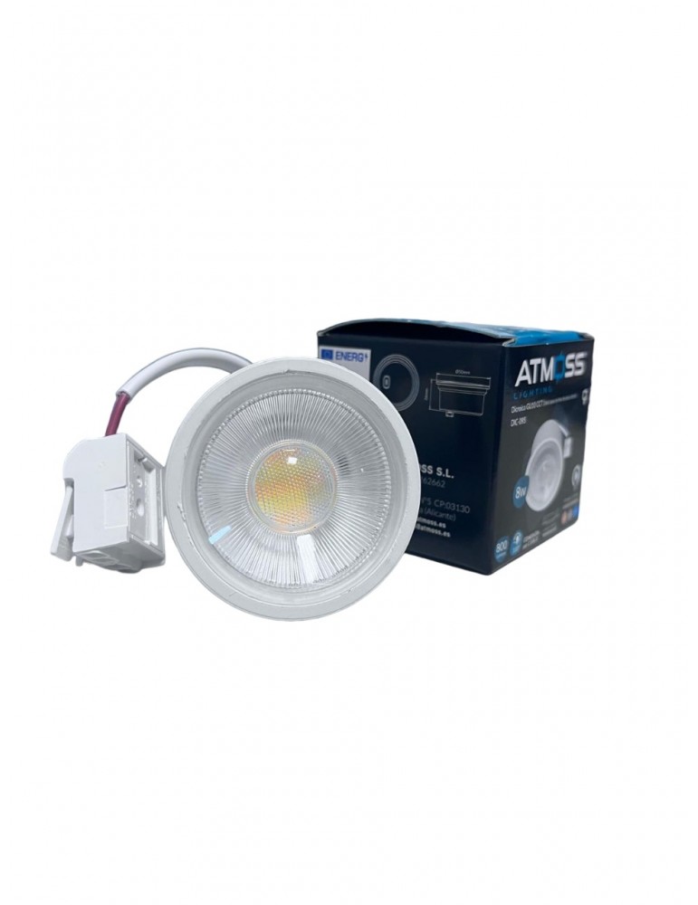 Atmoss Dicroica GU10 CCT 8W Techos bajos DIC-095