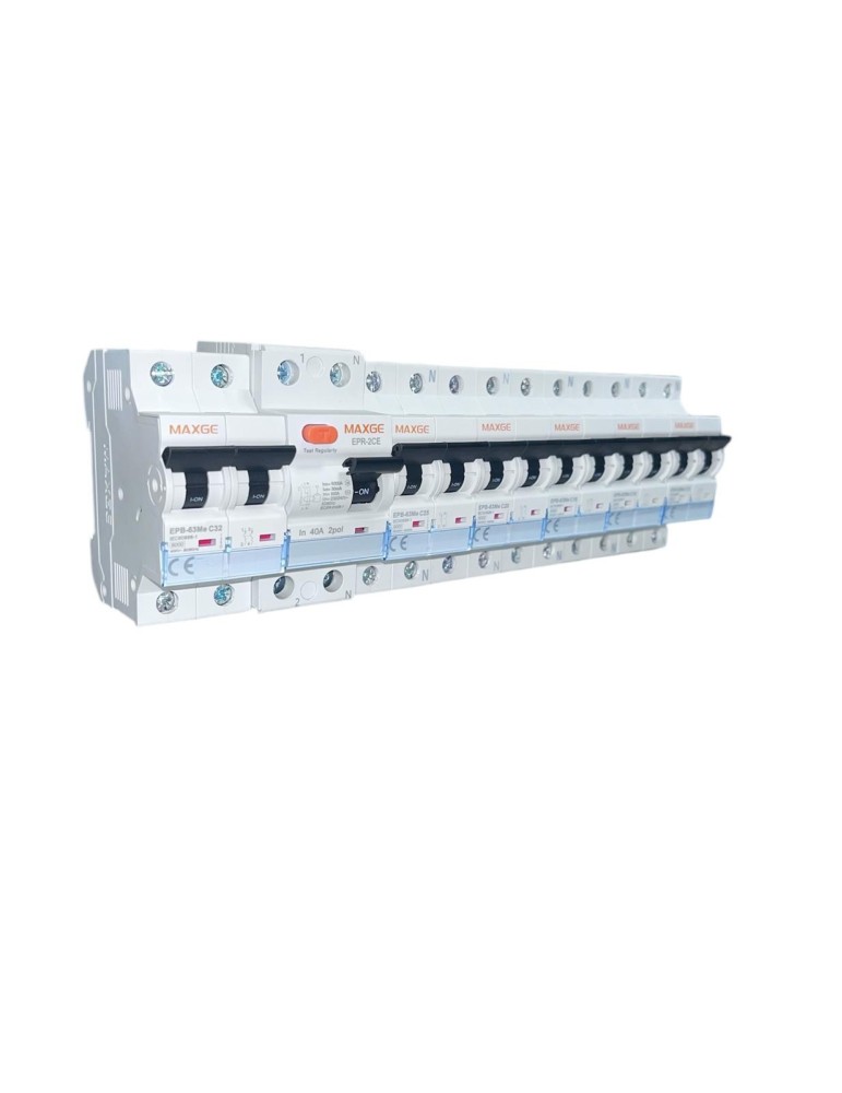 Maxge Pack de automáticos + diferencial para vivienda
