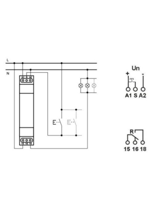 Maxge Reloj de Escalera YX3211