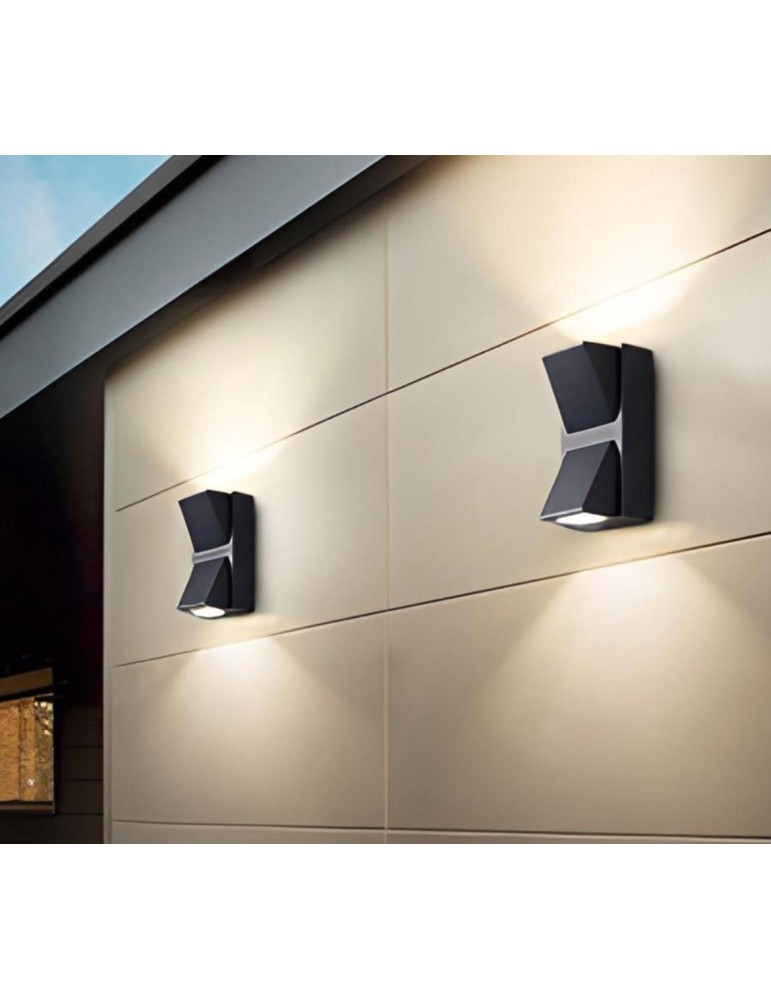 Atmoss Aplique exterior rectangular up&down 12w 60º