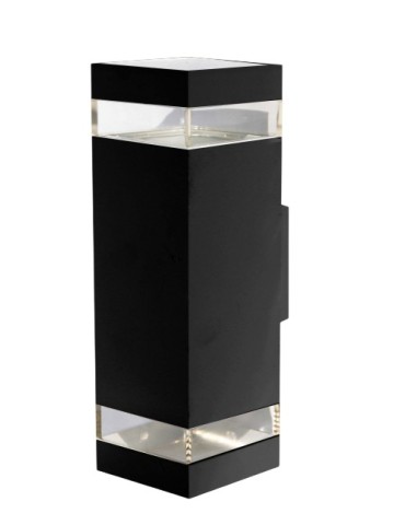 Atmoss Aplique exterior cuadrado anillo transparente 18W 3CCT IP65 APQ-380