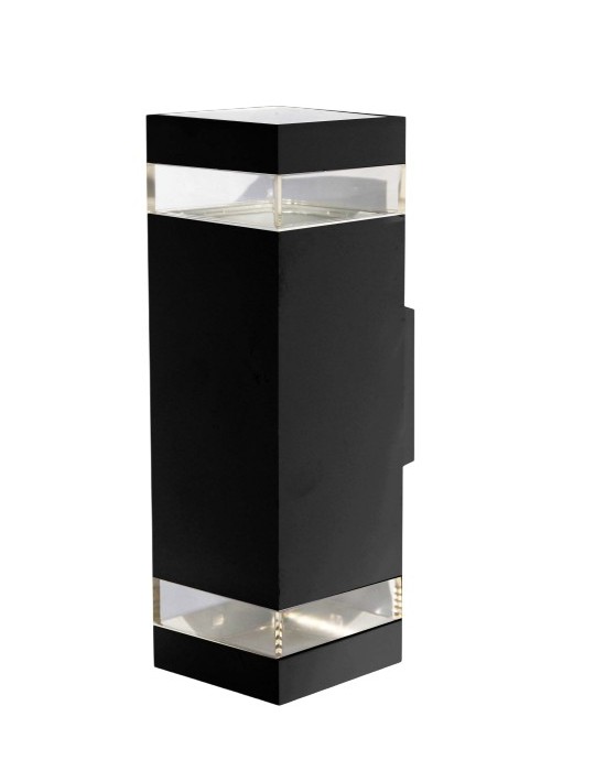 Atmoss Aplique exterior cuadrado anillo transparente 18W 3CCT IP65 APQ