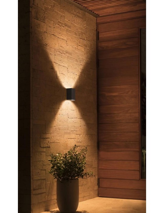 Atmoss Aplique exterior rectangular up-down 18W 3CCT IP65 APQ-378