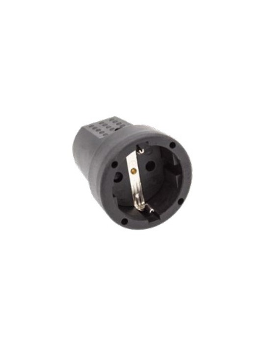 Atmoss Base Hembra schuko 16A negro MTE-0016