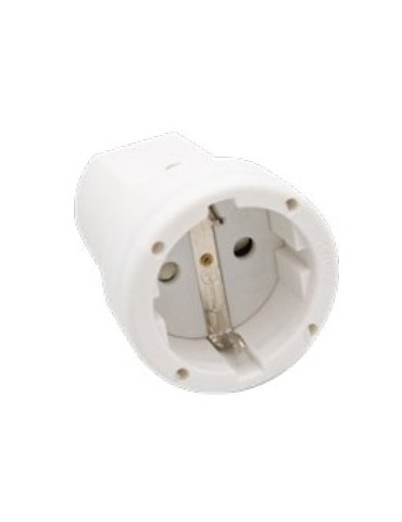 Atmoss Base Hembra schuko 16A blanco MTE-0015