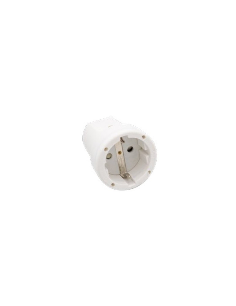 Atmoss Base Hembra schuko 16A blanco MTE-0015