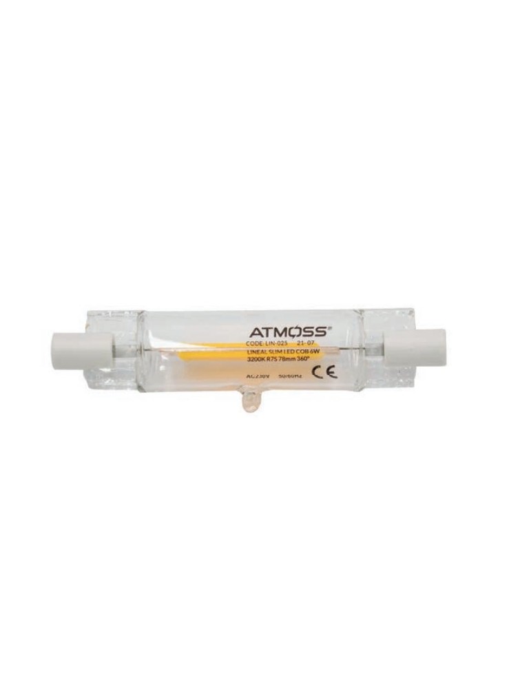Bombilla LED R7S 78 mm 6W Atmoss LIN-025/027