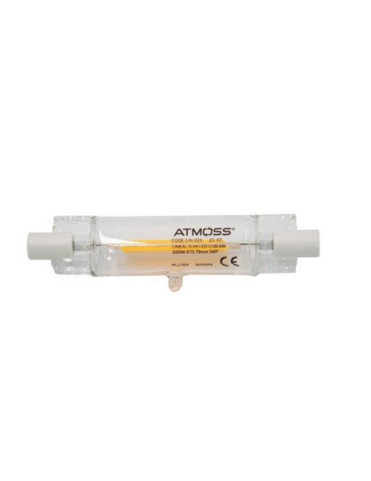 Bombilla LED R7S 78 mm 6W Atmoss LIN-025/027