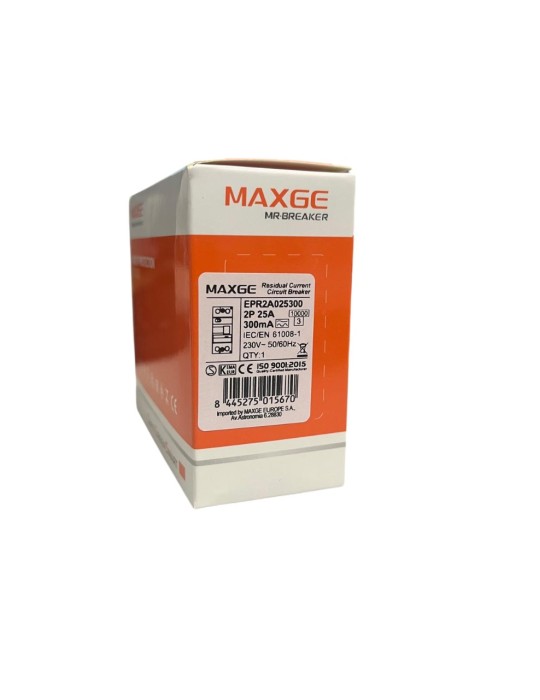 Maxge Diferencial SUPERINMUNIZADO 2P 25A 300mA A EPR2A025300