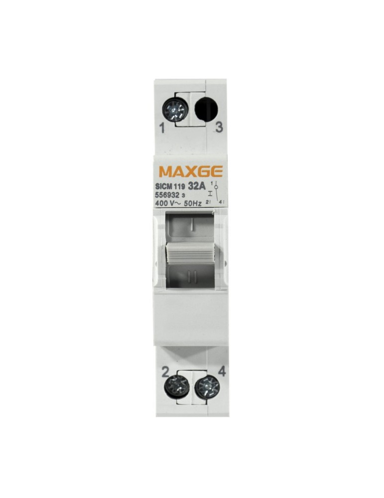 Maxge conmutador de carril 32A 400V SICM 119