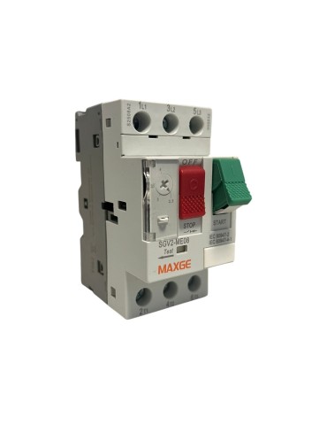 Maxge Guardamotor SGV2-ME08. Rango: 2,5-4 A