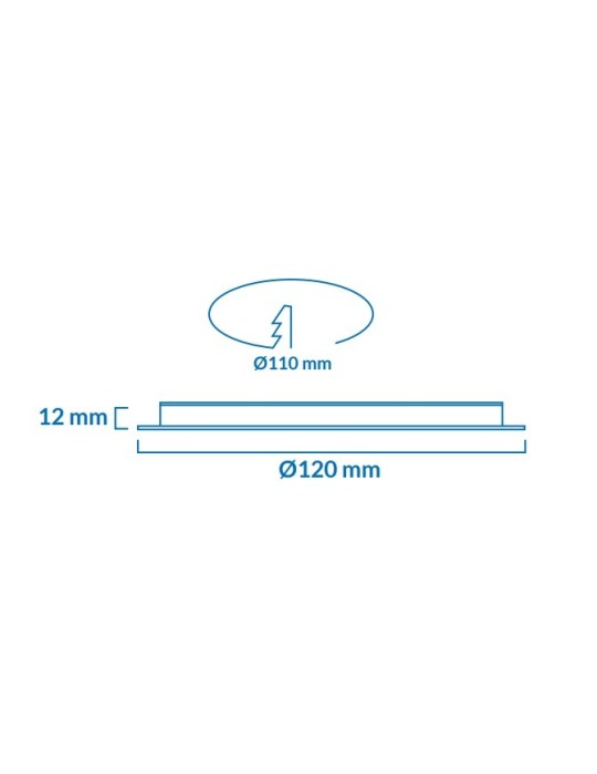 Atmoss downlight emportar Samsung 6W 3CCT DOW-315