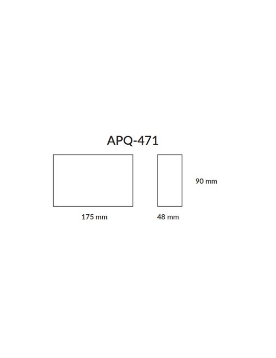 Atmoss aplique exterior aluminio 3CCT 12W IP65 APQ-471