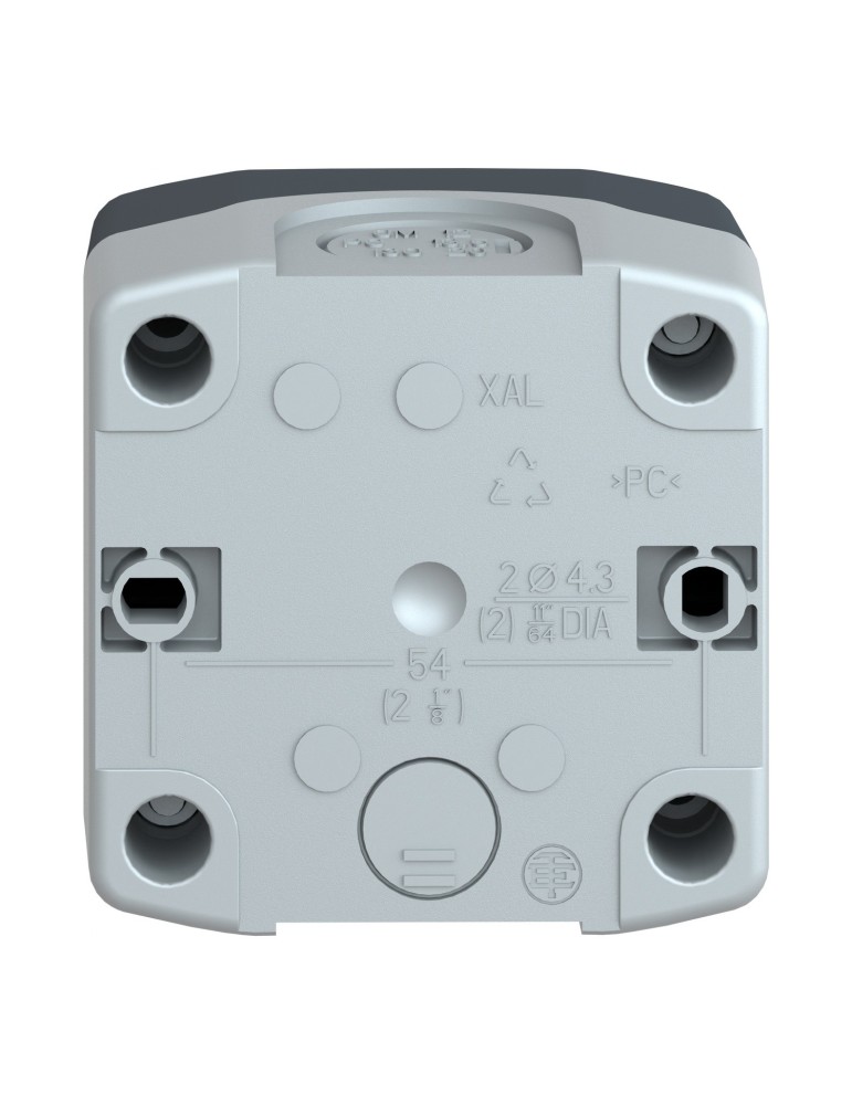 Scneider Electric Harmony Caja vacia 1 orificio XALD01