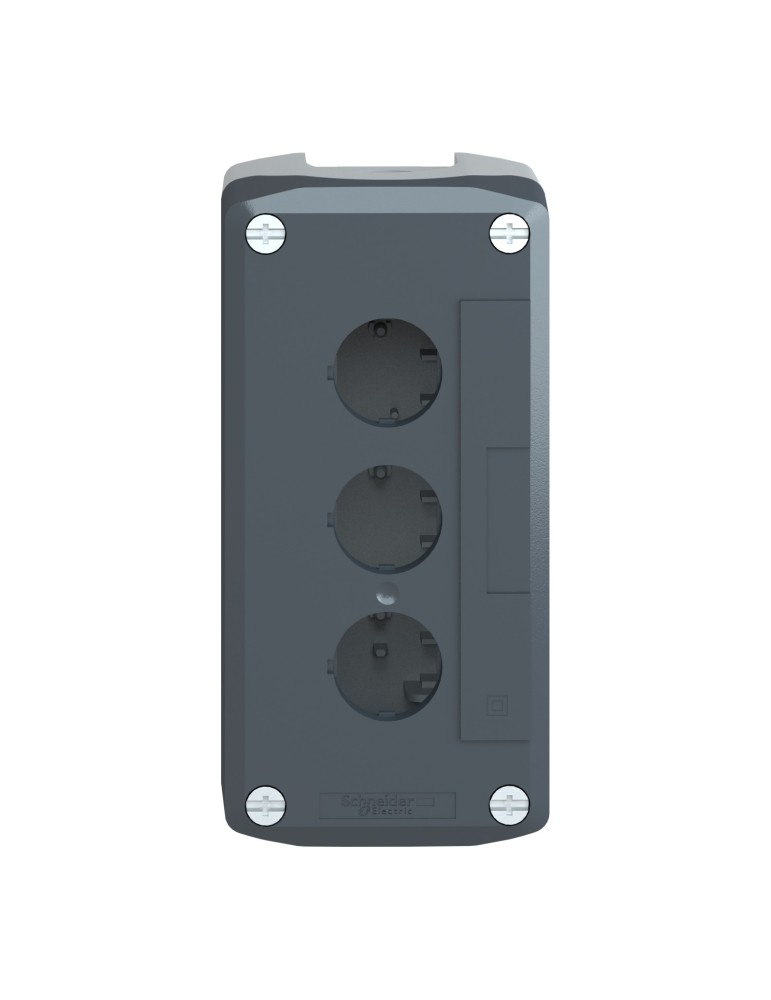 Scneider Electric Harmony Caja vacia 3 orificios XALD03