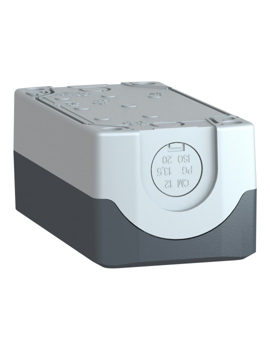 Scneider Electric Harmony Caja vacia 3 orificios XALD03