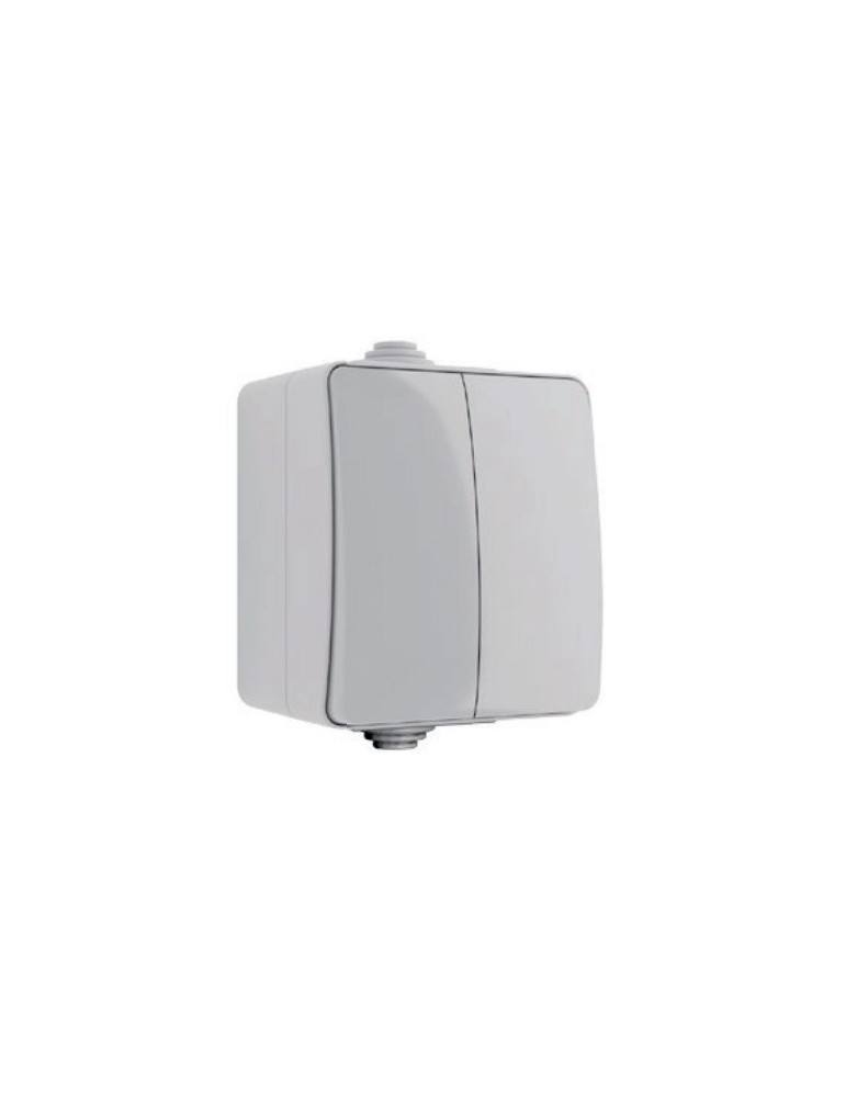 CONMUTADOR DOBLE ESTANCO IP65 ATMOSS DYNAMIC MAT65 S60.404.14