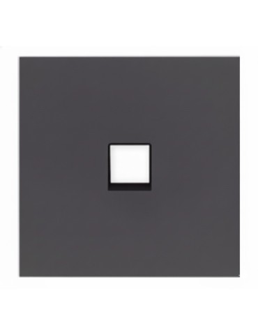 Tapa base de red RJ11 y RJ45 Dynamic Art Atmoss S40.410.10 2