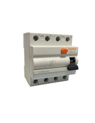 Maxge Diferencial SUPERINMUNIZADO 4P 63A 30mA A EPR4A063030