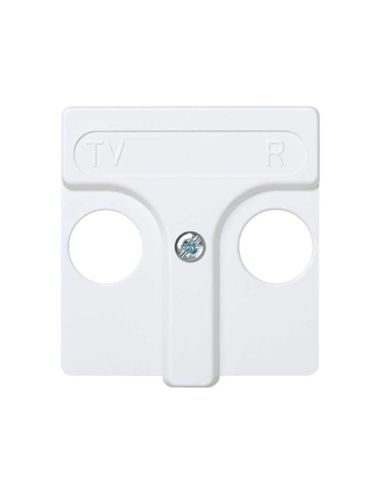 Simon 27 Placa para tomas inductivas de R-TV  27053-34