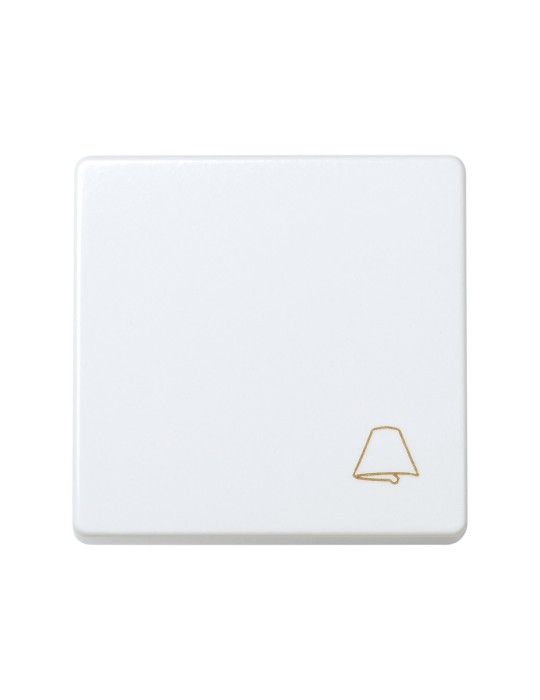 Simon 27 Pulsador con grabado campana 10 A 250V 27150-65