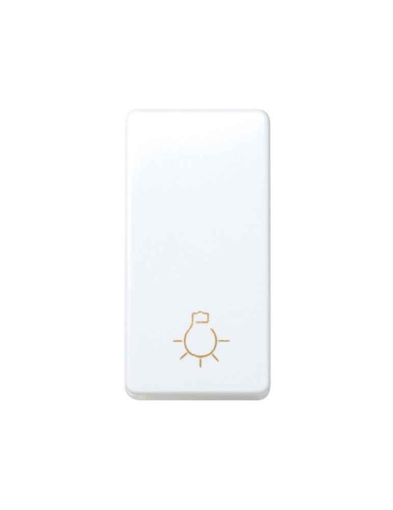 Simon 27 Pulsador con grabado luz 10 A 250V de medio elemento 27151-64