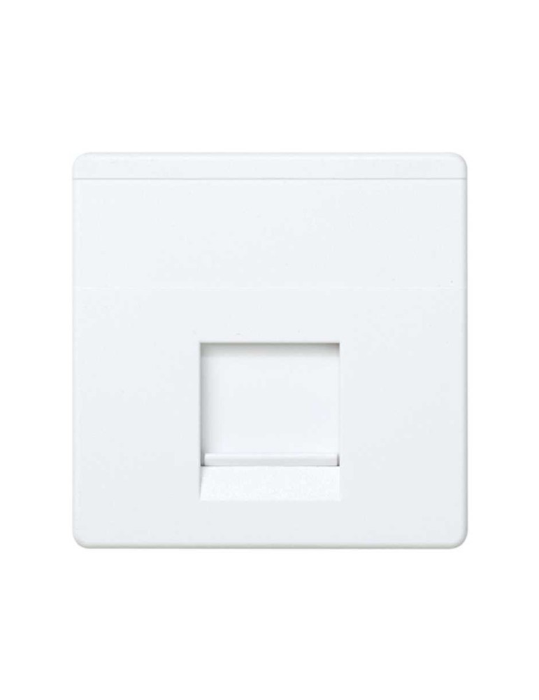 Simon 27 Placa datos plana para 1 conector RJ45 27087-35