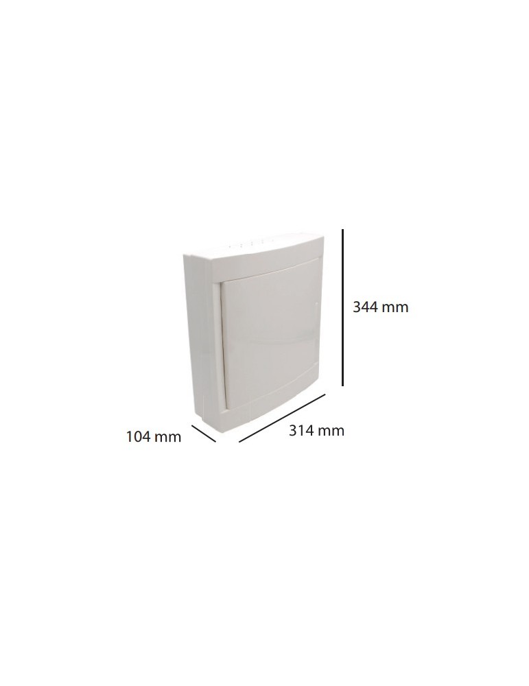 Atmoss caja superficie IP40 24 módulos BOX-011