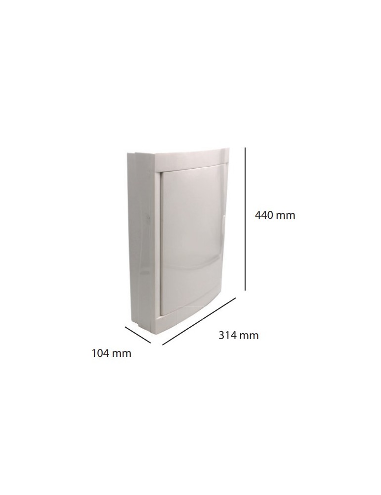 Atmoss caja superficie IP40 36 módulos BOX-012