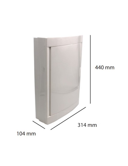 Atmoss caja superficie IP40 36 módulos BOX-012