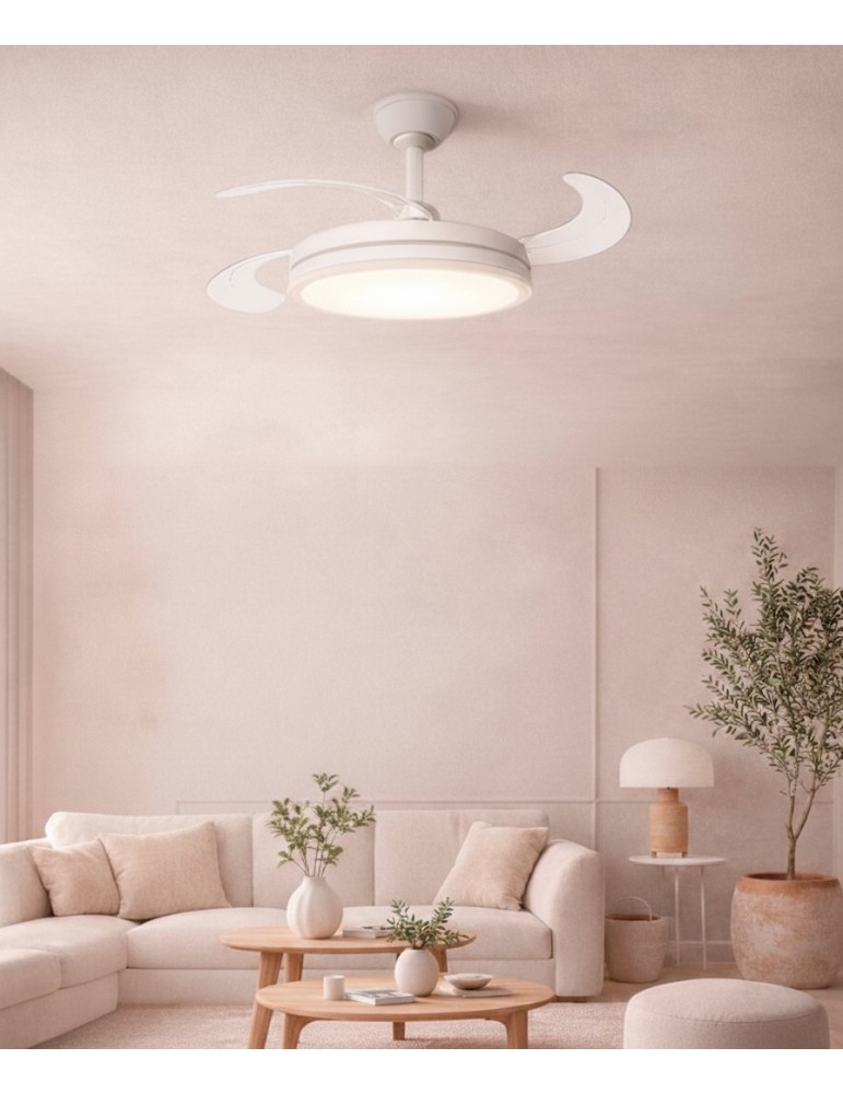 Atmoss Ventilador de Techo Atmoss VNT-001 42W DC 3CCT con Luz LED y Ma