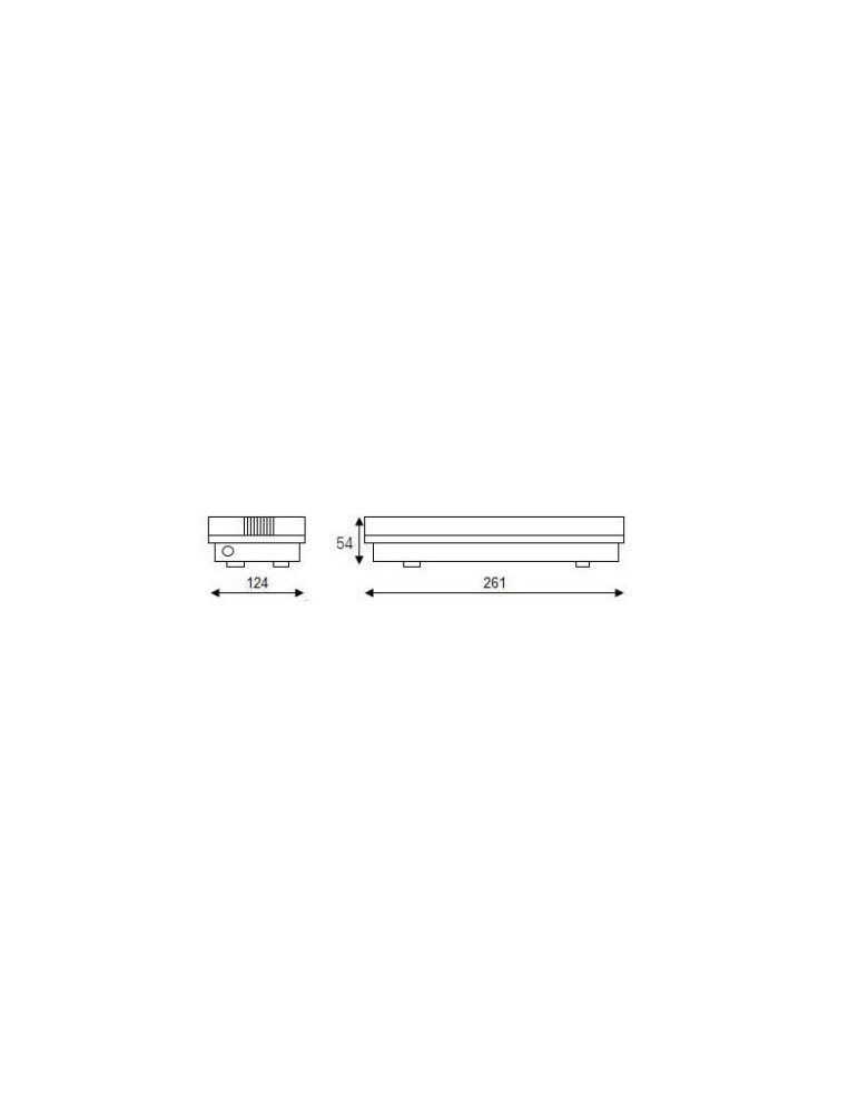 Atmoss emergencia LED 250lm IP65 60min auto EMR-032