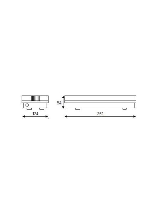 Atmoss emergencia LED 250lm IP65 60min auto EMR-032