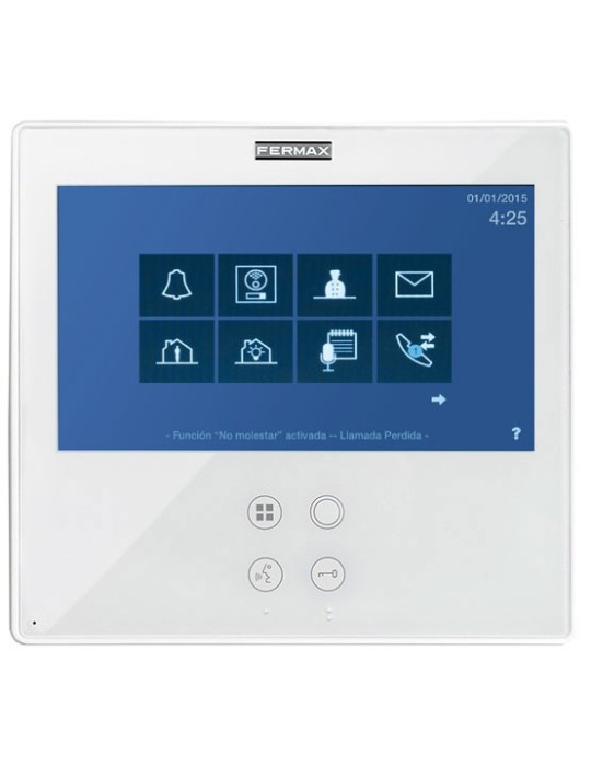 Fermax Monitor Smile 7" Lynx Basic Blanco 1650 | Suministros…
