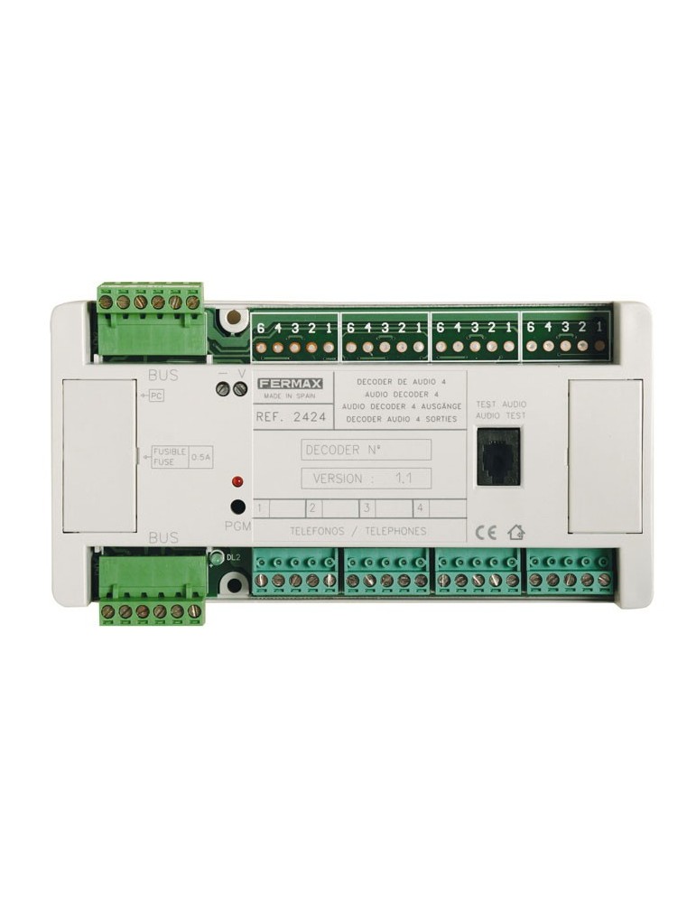 Fermax Decoder Audio Mds 4 Salidas 2424 | Suministros Eléctricos