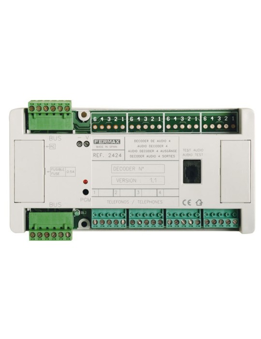 Fermax Decoder Audio Mds 4 Salidas 2424 | Suministros Eléctricos