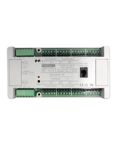 Fermax Decoder Audio Mds 8 Salidas 2425 | Suministros Eléctricos