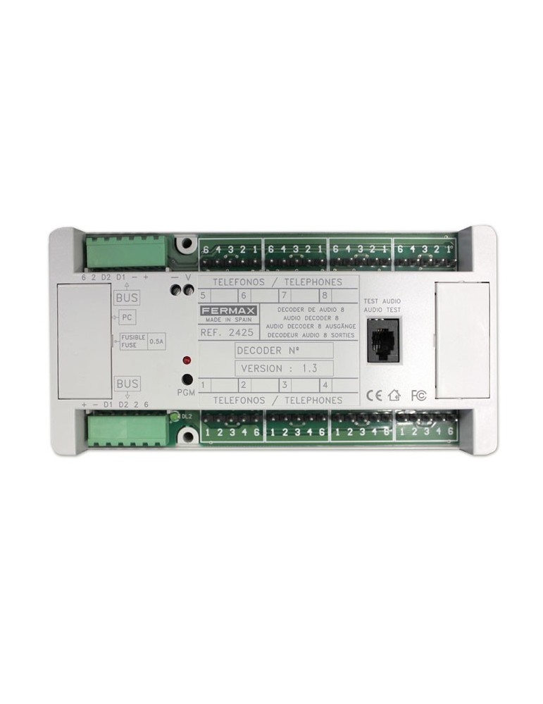 Fermax Decoder Audio Mds 8 Salidas 2425 | Suministros Eléctricos