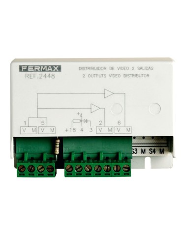 Fermax Distribuidor Video 2 Salidas 2448 | Suministros Eléctricos