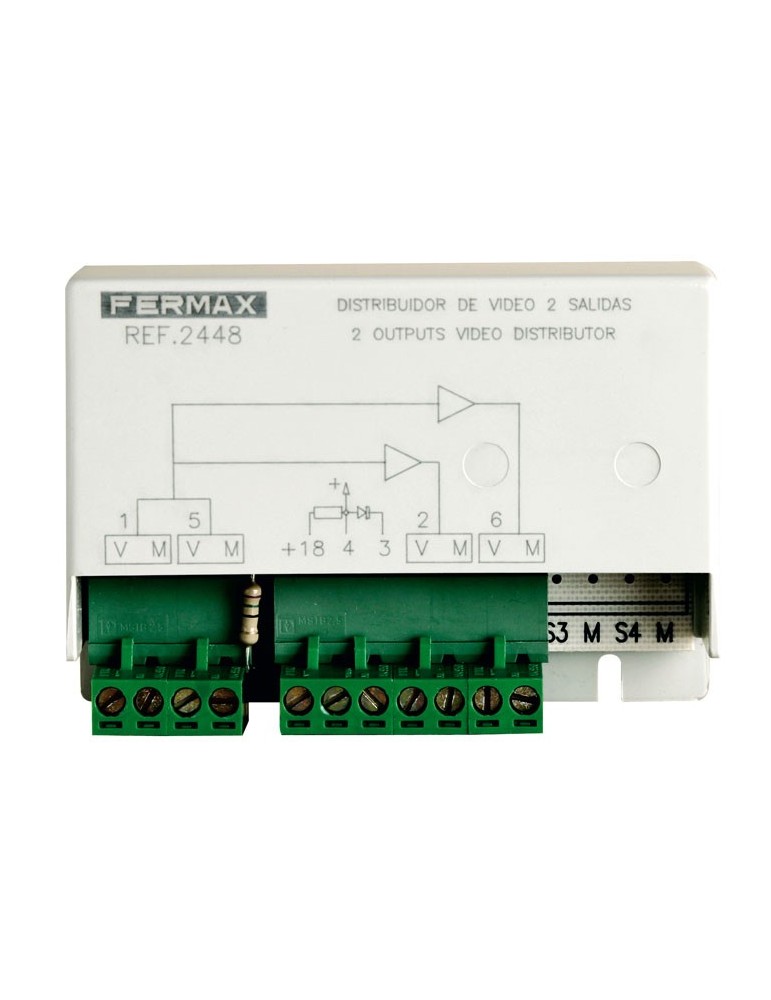 Fermax Distribuidor Video 2 Salidas 2448 | Suministros Eléctricos