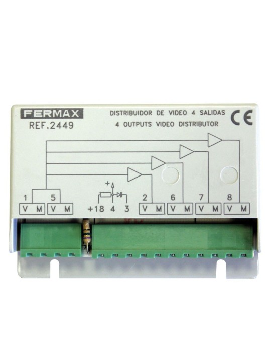 Fermax Distribuidor Video 4 Salidas 2449 | Suministros Eléctricos