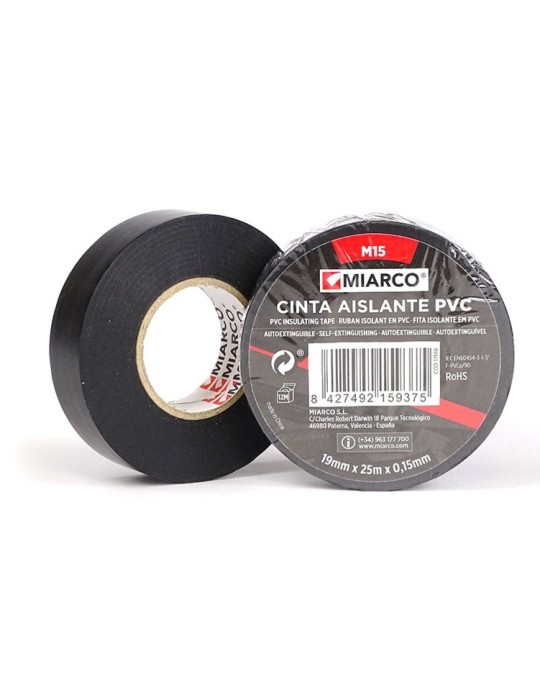 CINTA AISLANTE MIARCO 19mm x 20m x 0,15mm