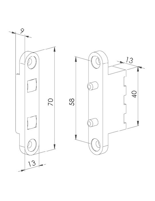 Fermax Contactos 2C Puerta (Doble) 2913 | Suministros Eléctricos