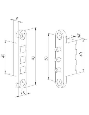 Fermax Contactos 3C Puerta (Triple) 2922 | Suministros Eléctricos 2