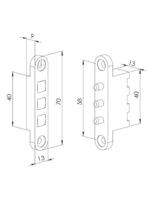 Fermax Contactos 3C Puerta (Triple) 2922 | Suministros Eléctricos