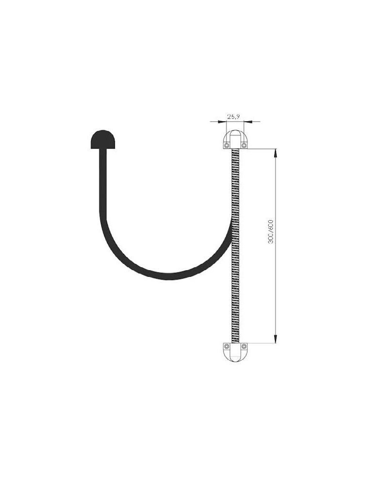 Fermax Tubo Flexible Pasacables Sup. X1 30Cm 3083 | Suministros…