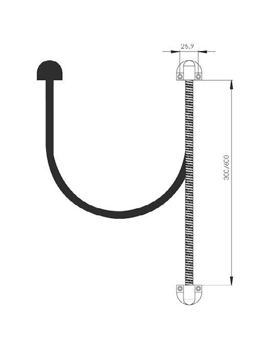 Fermax Tubo Flexible Pasacables Sup. X1 30Cm 3083 | Suministros…