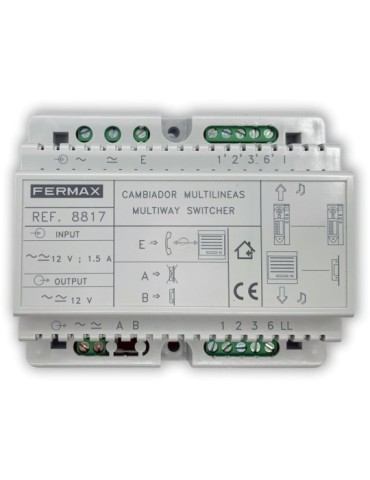 Fermax Cambiador Multilineas CITYMAX 8817 | Suministros Eléctricos