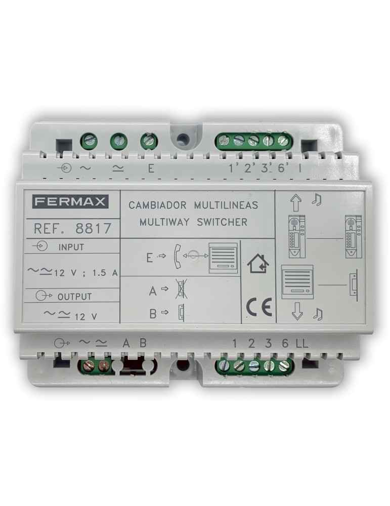 Fermax Cambiador Multilineas CITYMAX 8817 | Suministros Eléctricos