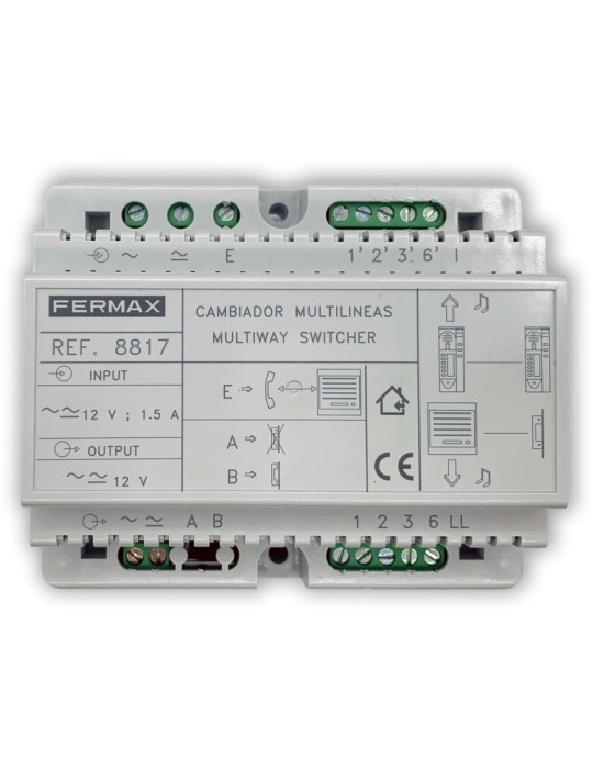Fermax Cambiador Multilineas CITYMAX 8817 | Suministros Eléctricos